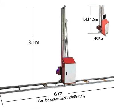 중국 110Volt 25m2/H 3d 자동 벽 잉크젯 프린터 무선 작동 판매용