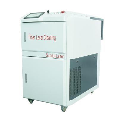 China BCX-de Schoonmakende Machine van de Metaallaser, 1000W-Laserreinigingsmachine met Met lange levensuur Te koop