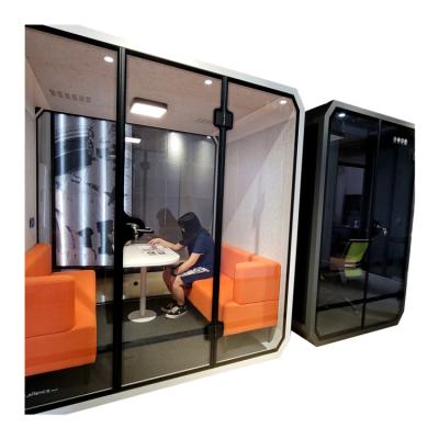 China Cheap Office Reception Pod Modern Office Booth Desk Pods for sale