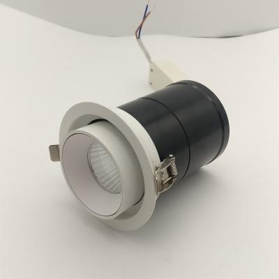 China Office High CRI Ceiling Lighting Hotel Project 7W 12W 20W Recessed Round Cob Led Downlight for sale