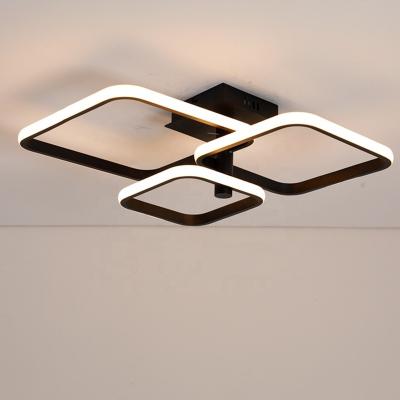 China Wholesale Led Chandelier Bedroom Lamp Modern Minimalist Led Ceiling Lamp Nordic Modern Lamp for sale