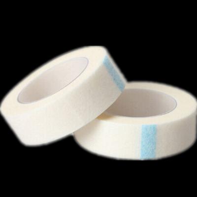 China Daily Makeup 9m Professional Makeup Eyelash Tape Paper White Pink Blue Green Blue Nonwoven Tape For Eyelashes for sale