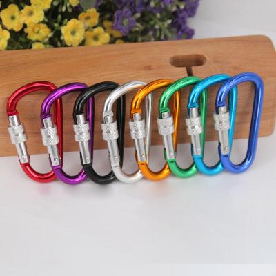 China Durable Wholesale Black Snap Hook Safety Mini Snap Hook Safety Aluminum Rotating Rising Climbing Logo Metal Logo Custom Carabiner for sale