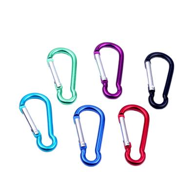 China Wholesale 60mm Durable Aluminum Alloy Gourd Shape Carabiner Expanding Carabiner Hook S Hook Carabiner for sale