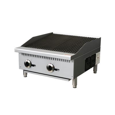 China Various Height Adjustable Sale Charbroiler Kitchen Equipment Grill Gas Griddle Commercial For Restaurant for sale