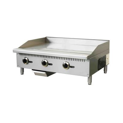 China Special Hot Selling Commercial Stainless Steel Table Top Griddle Gas Grill Equipment For Sale for sale