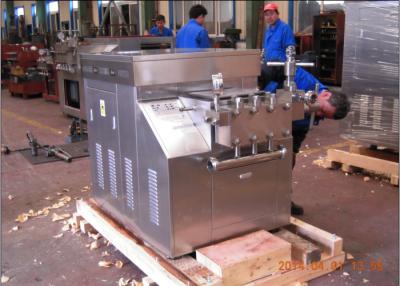 China Stainless Steel 304 New Condition Food Dairy Homogenizer Two Stages for sale