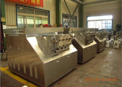 China 304 de homogenisatormachine in twee stadia van de roestvrij staalmelk 250 l/u 1000 bar Te koop