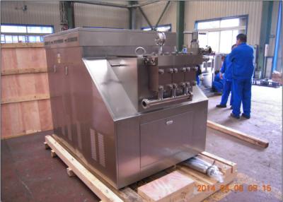 China 304 Stainless Steel Milk Homogenizer Machine Also For Chemical / Biotechnology Industry for sale