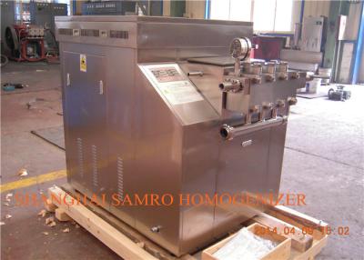 China 2 Stage Handle Type Industrial Homogenizer Processing Line Type UHT Plant for sale