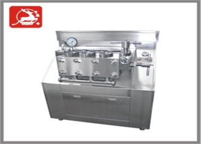 China High Pressure Homogeniser 750 Bar 75 KW Powder Application Homogenizer for sale