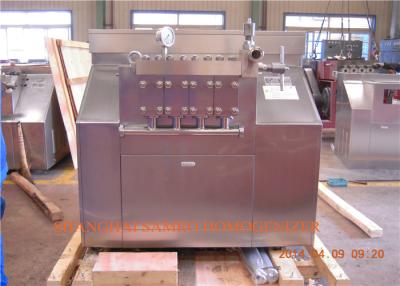 China Casas de acero inoxidable Homogeneizador de chocolate y helados 6000 L/h 110 KW en venta