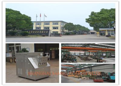 China High Efficiency CIP Homogenizer / Industrial Homogenization Machine 3000 L/H for sale