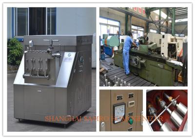 China SUS304 Stainless Steel Two Stage Homogenizer , Food Homogenizing Machine for sale