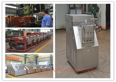 China Plate Milk Pasteurizer And Homogenizer Two Stage Dairy Homogenization Machine for sale