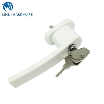 China UPVC Window Handle Replacement Modern Universal Integrated Lockable Window Handle Double Glazing Window Handle for sale