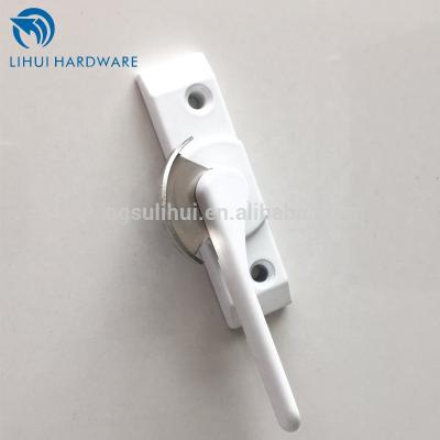 China 80 Series Accessories Modern Aluminum Sliding Window Buckle Hook Crescent Locks for sale