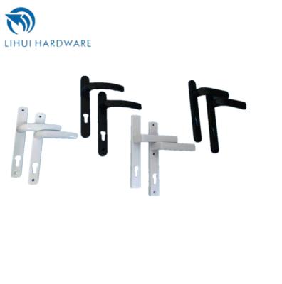 China Square Single Handle 85*25/85*30 Upvc Modern Elaborate Processing Square PVC Door Lock Set for sale