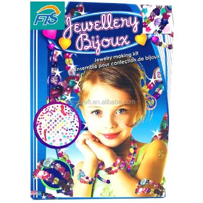 China Kids Toys DIYJewellery Craft Kits For Beads Jewelry Set FTS18570 for sale