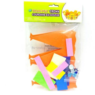 China Princess Crown for Party Craft Kits and 3D DIY Foam EVA Foam Craft Kits FTS18462 for sale