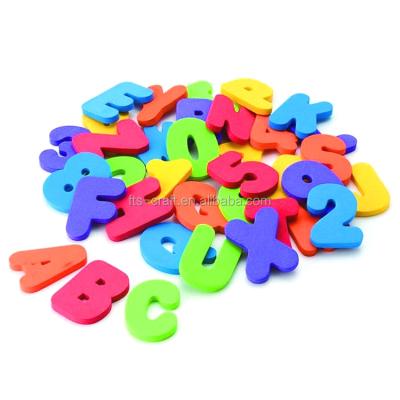 China Preschool Eductional Toys Wholesale Non-Toxic Kids DIY EVA Foam Educational Bath Toys Alphabet For Children for sale