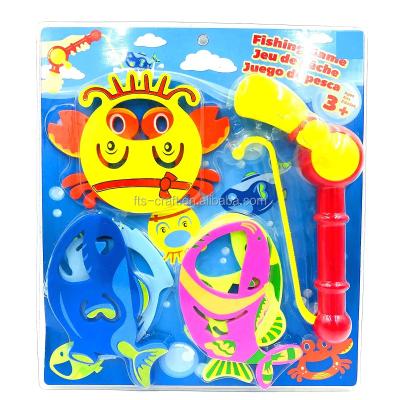 China PP+ EVA Foam Fishing Pole Game Shapes And Animal Foam Bath Toys for sale