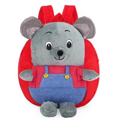 China Tide of the new cartoon cute children's backpack sunflower sister koala bag cow book kindergarten baby plush toy children's schoolbag for sale