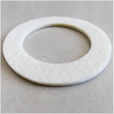 China Oil Resistance OEM Support Absorption Oil Sealing Gasket Felt Wool for sale