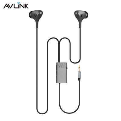 China Active In-ear In-ear Noise Canceling Headphone Wired Earphones With Lithium Battery for sale