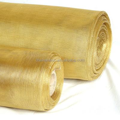 China Filter Woven Brass Mesh 0071 005 mm L 80 for sale