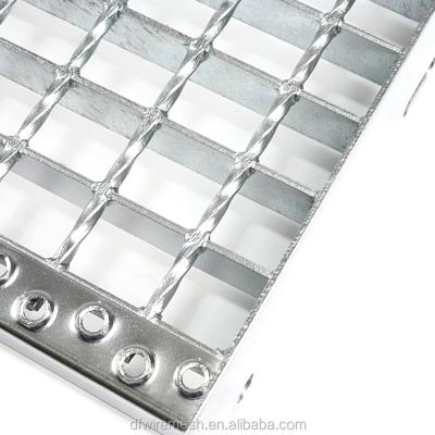 China industrial galvanized steel stair treads grating for sale for sale