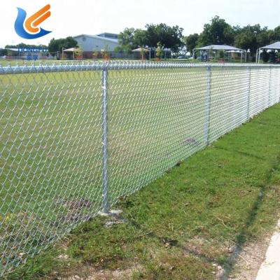 China Easily Assembled Used Chain Link Fence And Gates In The Gambia for sale