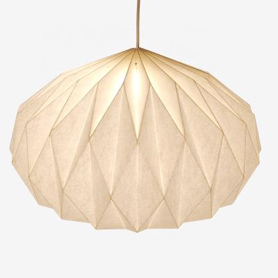 China China Modern Home Decorations Paper Folding Lampshade Origami Paper Lamp Light for sale