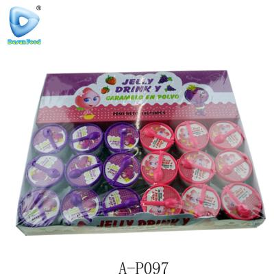 China New Normal Goods Sour Powder Candy With Fruit Jam for sale