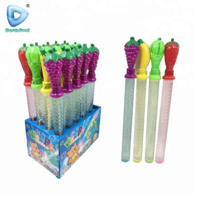 China China Plastics Fruit Shape Plastic Cheap Soap Bubble Stick for sale