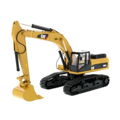 China Hot Sale Dm-85908 1:50 Safety Cat 340D L Hydraulic Excavator Toy Adults Excavator Diecast Model for sale