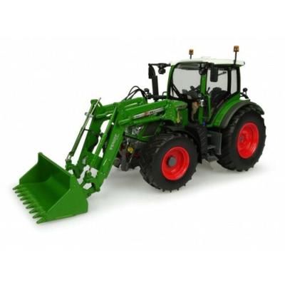 China Best Selling Uh4981 1:32 Safety Fendt 516 With Front Loader Toy Car Low Loader Truck for sale