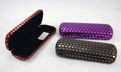 China Printing Classic Luxury Small Spectacle Cases Polka Dot Designed 160X60X31 mm for sale