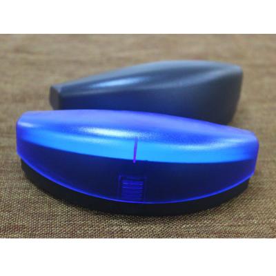 China Protective Safety Plastic Clamshell Glasses Case Black Blue Red Green Color for sale