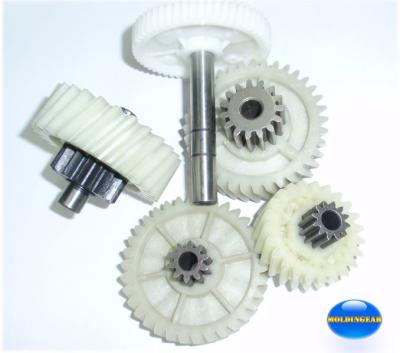 China Powder metallurgical gear and nylon helical gear for machine/paper shredder for sale