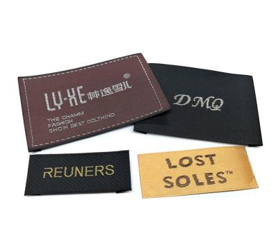 China Sustainable Manufacturer Well Made Clothing Woven Labels Cheap Garment Clothing Labels for sale