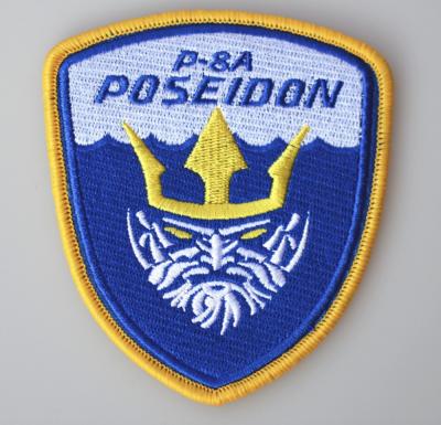 China Low MOQ Viable Personalized Custom Embroidery Woven Label Patches for sale