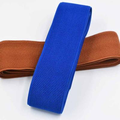 China Fitness Elastic Custom Elastic Band Garment Twill Braided Elastic Band for sale