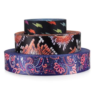 China Products china elastic wholesale custom printed nylon webbing for sale