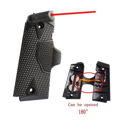 China NEW 1911 Outdoor Hunting Laser 1911 Sight Laser Grip Handle Accessories Dot Laser Sight For Handgun 1911 Tactical Red More Flexible Red for sale