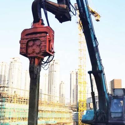 China Construction worksÂ  K450 Excavator Mounted Vibratory Hammers Excavator Hydraulic Vibro Pile Hammer Pile Driver Machine For Excavator for sale