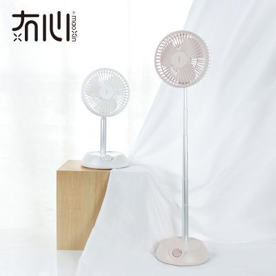 China Shenzhen factory price retractable electric liberfeel outdoor liberfeel using mini air cooler fan stand desk fan for sale