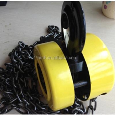 China Construction Hoist Hot Sale HSZ 5 Ton Manual Chain Pulley Block 5t Price for sale