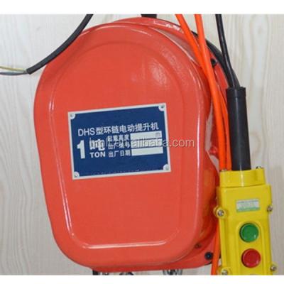 China Construction Hoist China Dhs Type - 2 Ton Black Bear Electric Chain Hoist 220v for sale