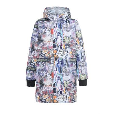 China Rain Coat Customized Women's Raincoats Changing Color Rain Coat Long Waterproof Jackets for sale